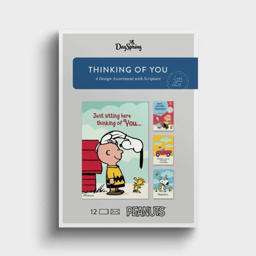 Boxed Peanuts Thinking of You Cards - 12 cards/12 envelopes