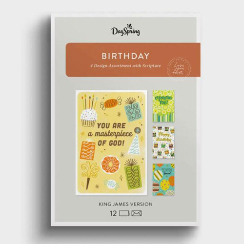 Festive Assortment Boxed Birthday Cards