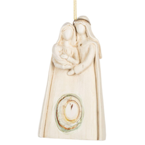 Resin Ornament of the Holy Family