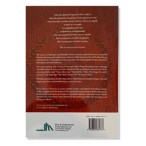 Back Cover for the Praying with the Earth A Prayerbook for Peace