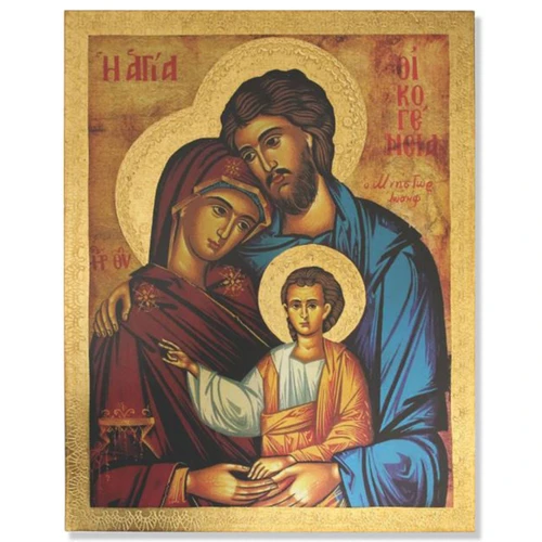 Florentine Holy Family Plaque