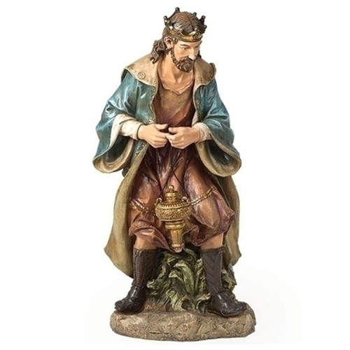 39IN Nativity Melchior Wiseman Statue