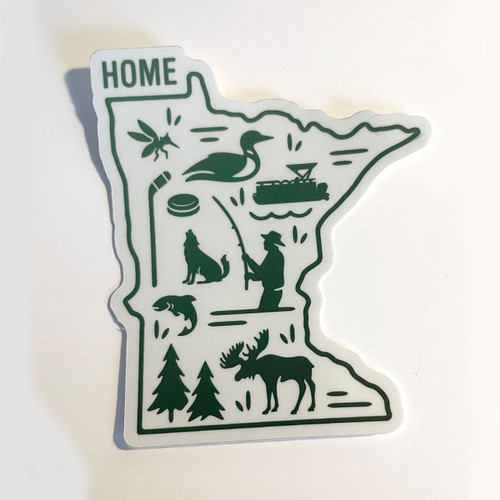Minnesota Home Sticker