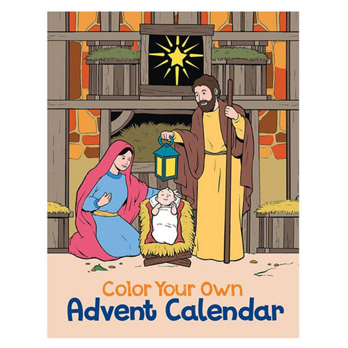 Color-Your-Own Advent Calendar