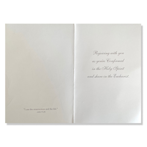 Inside the One in Christ Confirmation Card