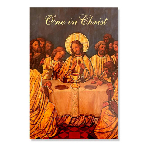 One in Christ Confirmation Card front
