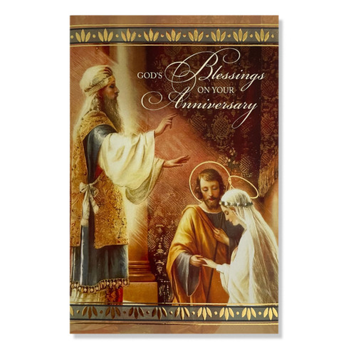 God's Blessing on Your Anniversary Card