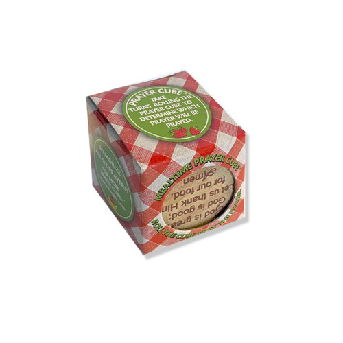 F1397 Mealtime Prayer Cube