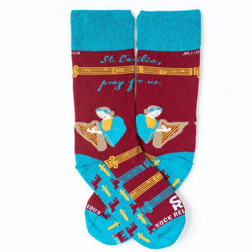 Adult St. Cecilia Socks