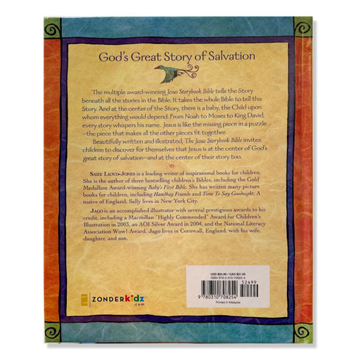 Back Cover for the The Jesus Storybook Bible