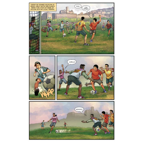 Inside page of #2 Miracles of the Eucharist with Carlo Acutis