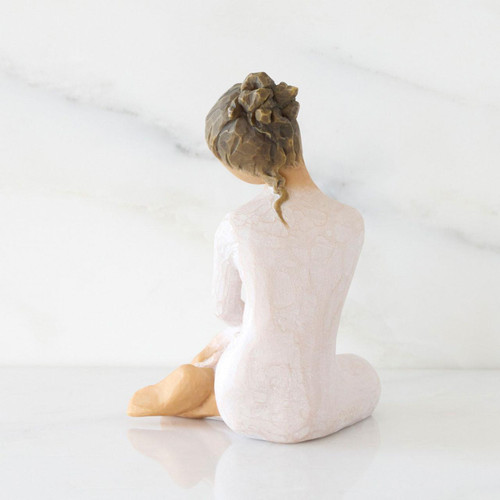 Back view of the Willow Tree Serenity Figurine