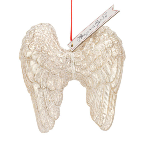 Always & Forever Angel Wing Ornament