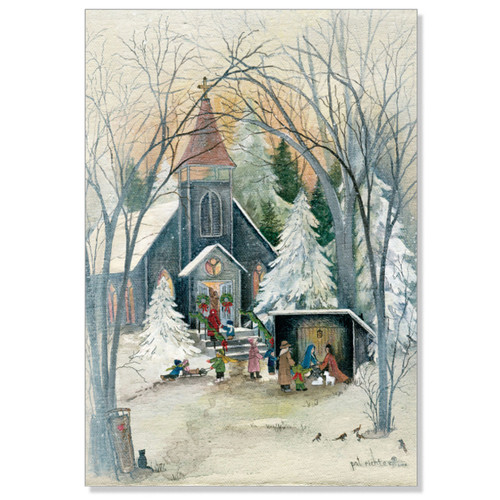 CU717 Single Gift of Christmas Card