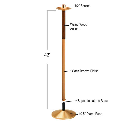 K961 Processional Candlestick
