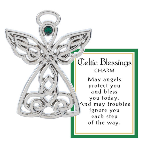 Celtic Blessing Charm