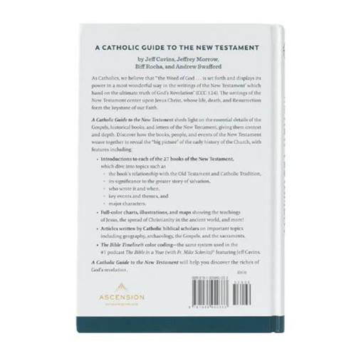 Back cover of the A Catholic Guide to the New Testament