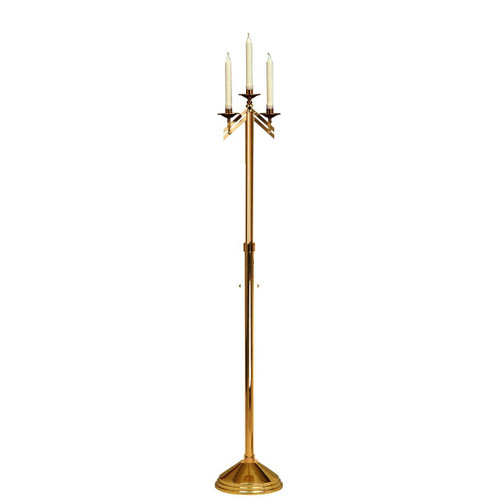 K486-A Adjustable Floor Candelabra - 3