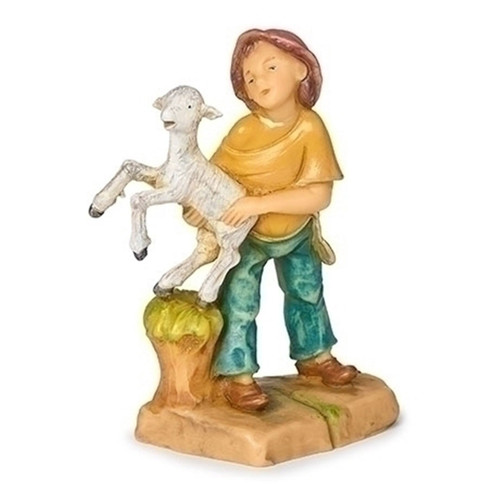 Fontanini Leo Shepherd Boy with Lamb