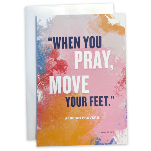 Single Hope Card When You Pray