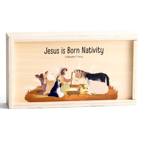 Jesus is Born BibleBox Nativity Set