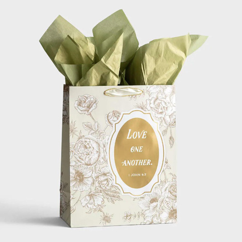 Inspirational Love One Another Gift Bag