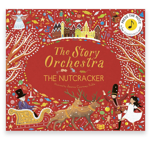 Front cover of the The Orchestra Story The Nutcracker Book