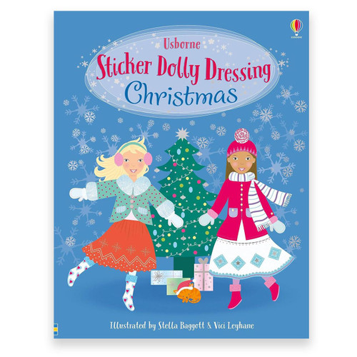 Front cover of the Sticker Dolly Christmas Book