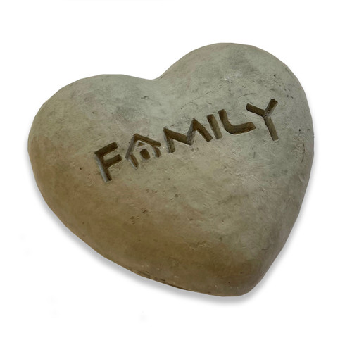Family Heart Spirit Stone