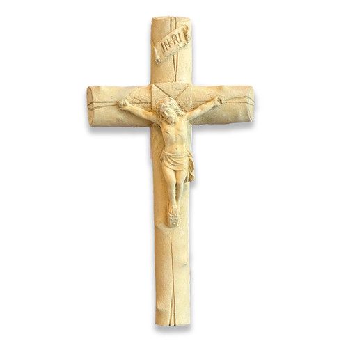 Garden Stone Italian Crucifix