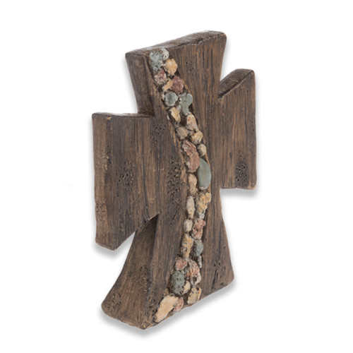 Side view of the Stone Path Standing Cross