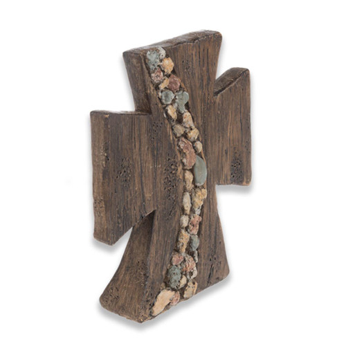 Side view of the Stone Path Standing Cross