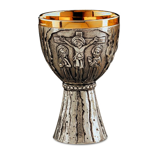 5015 Chalice with Crucifixion Scene | 10oz