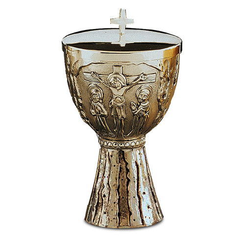 5016 Covered Ciborium with Crucifixion Scene