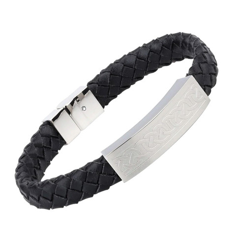 Leather Celtic Knot Bracelet