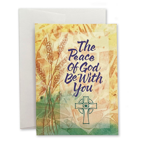 CF8246 Peace of God Greeting Card
