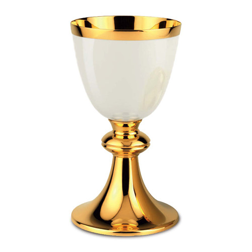 5380 Ivory Enamel Chalice 14oz from Molina