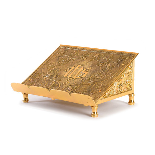 H-342 Missal Stand in Polished Brass
