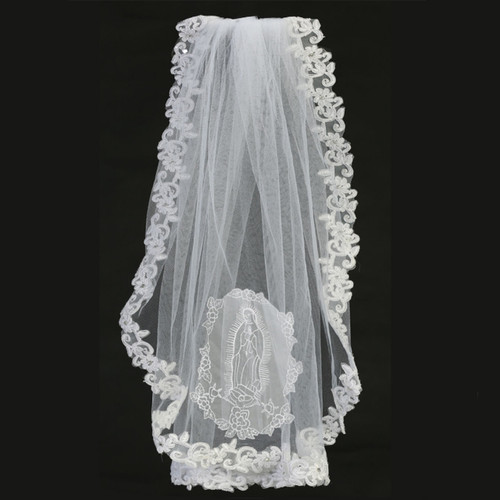 Our Lady of Guadalupe Comb Veil