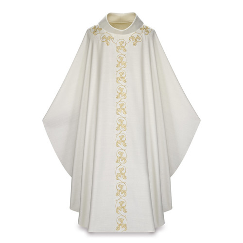 5223 Gothic Chasuble with Floral Design