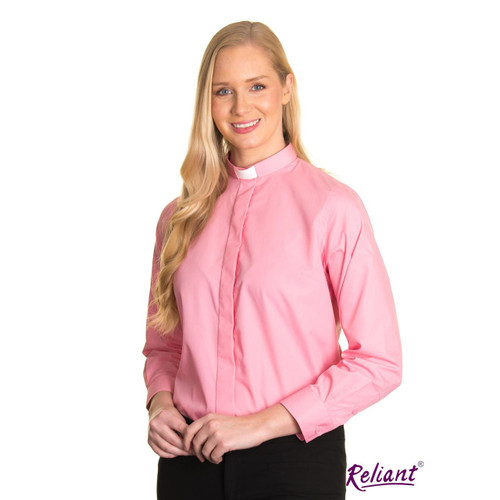 S8131 Women's LS Clergy Blouse from Reliant