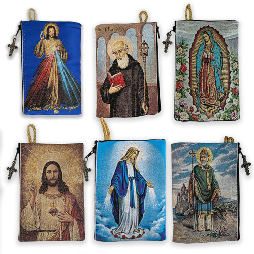 Rosary Pouch - 6 Styles Each Sold Separately