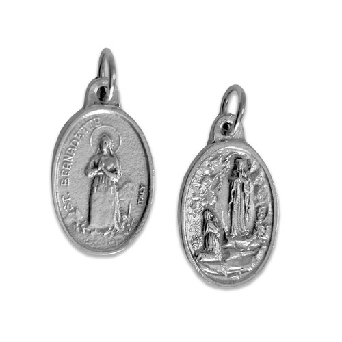 St. Bernadette & Our Lady of Lourdes Medal