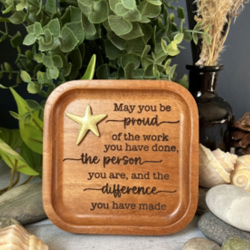 Cedar Retirement Trinket Tray