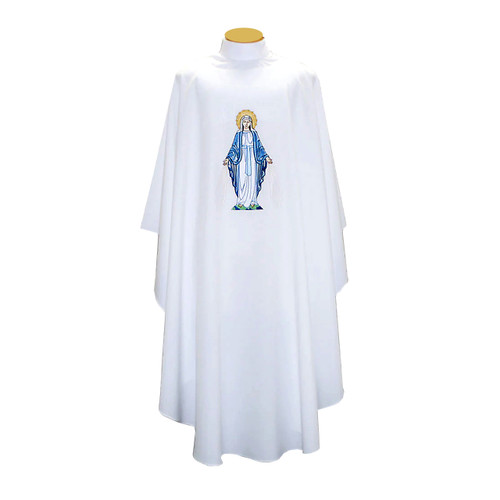 2014A Lightweight Marian Chasuble from Beau Veste