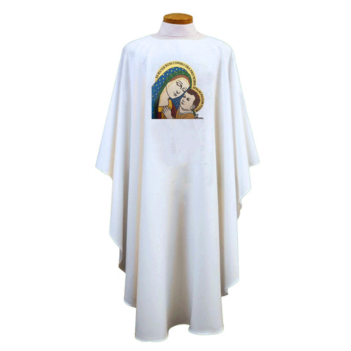 Our Lady of Good Counsel Chasuble from Collection of Saints Series from Beau Veste