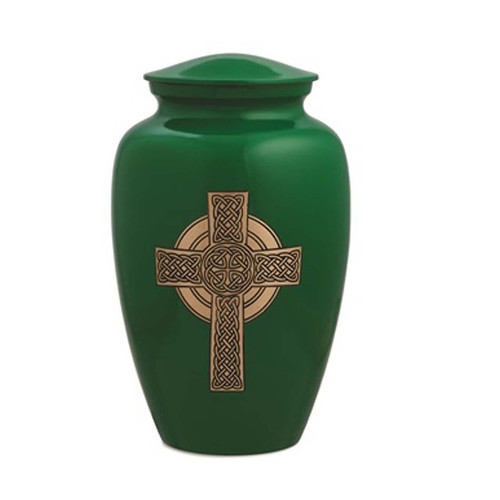 U-320 Irish Urn with Celtic Cross