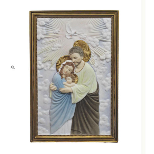 6x9 Holy Family Plaque