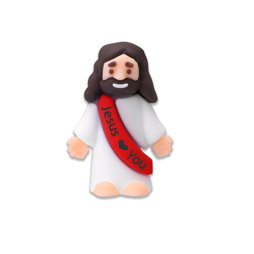 Mini Little Jesus Loves You Figurine