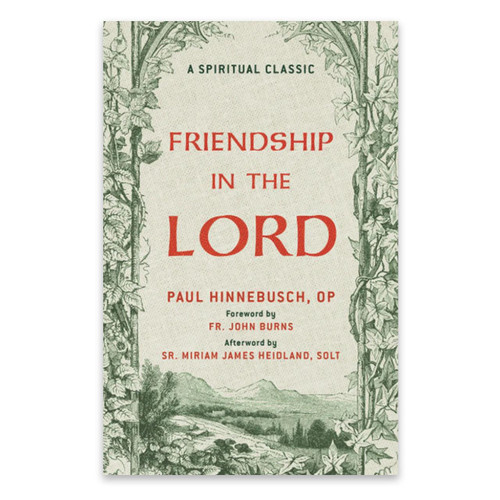 Friendship in the Lord front cover with green plant border surrounding the title
